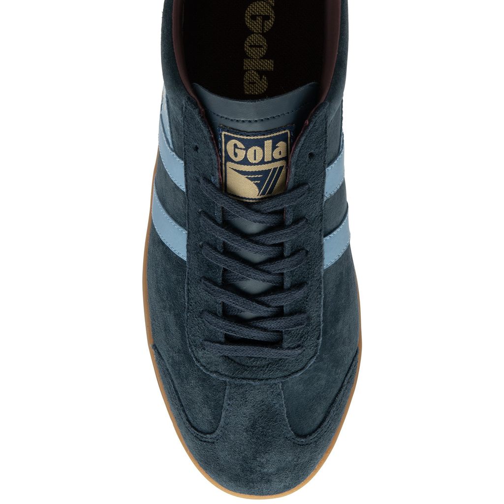 Gola Classics Hurricane Suede Sneakers Azul Marino Vino Mexico | HAV-420875