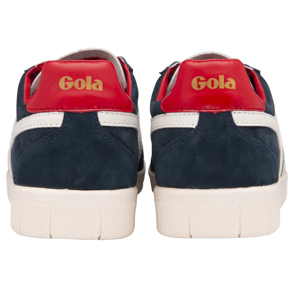 Gola Classics Hurricane Suede Sneakers Azul Marino Blancos Rojos Oscuro Mexico | JBX-901852