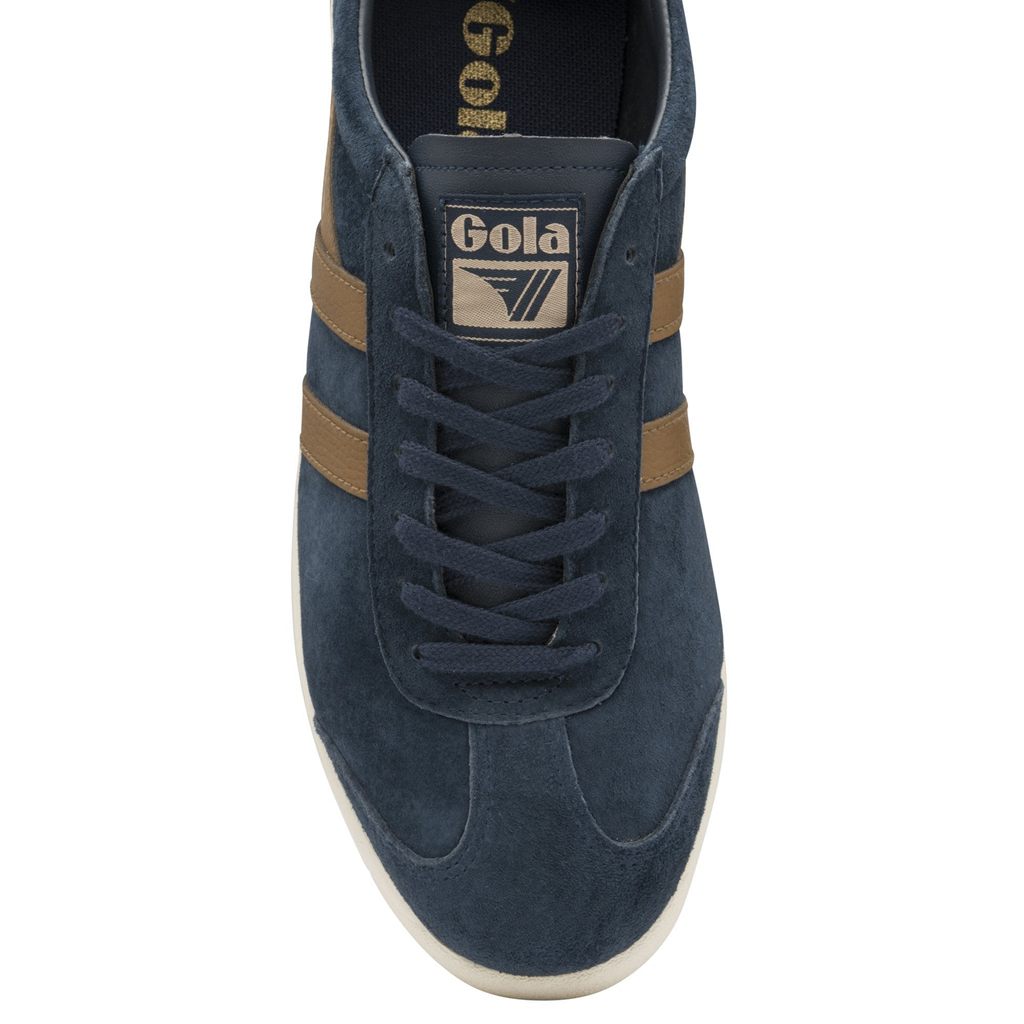 Gola Classics Hurricane Suede Sneakers Azul Marino Blancos Mexico | XTM-760849