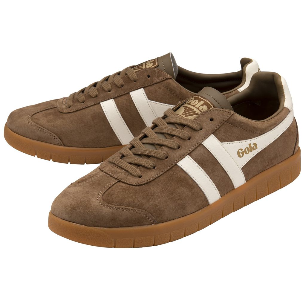 Gola Classics Hurricane Suede Sneakers Blancos Mexico | CRB-092614