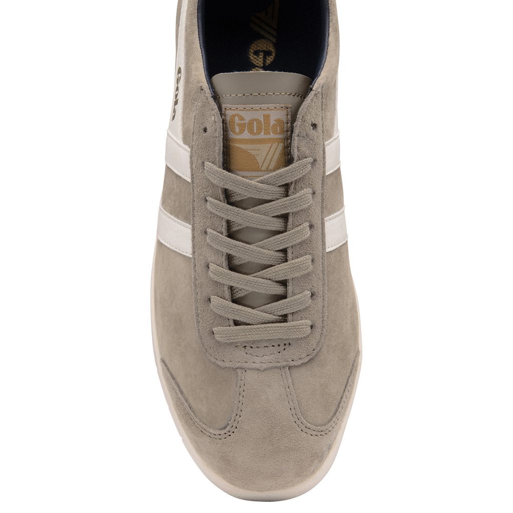 Gola Classics Hurricane Suede Sneakers Blancos Azul Marino Mexico | HCT-812594