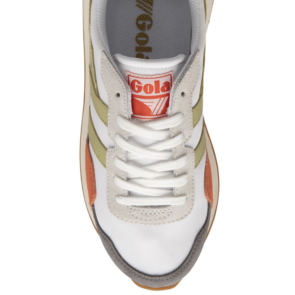 Gola Classics Indiana Sneakers Blancos Azules Mexico | DPT-017539