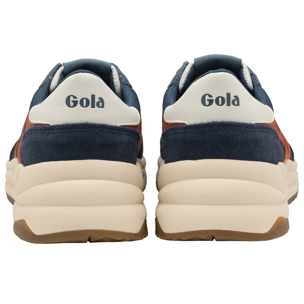 Gola Classics Jupiter Sneakers Azul Marino Naranjas Mexico | NIT-561273