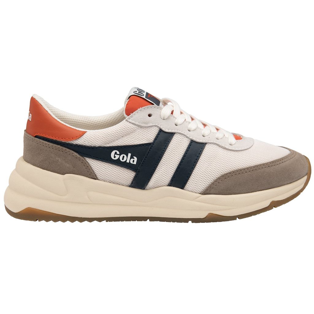 Gola Classics Jupiter Sneakers Blancos Azul Marino Mexico | PUA-175280