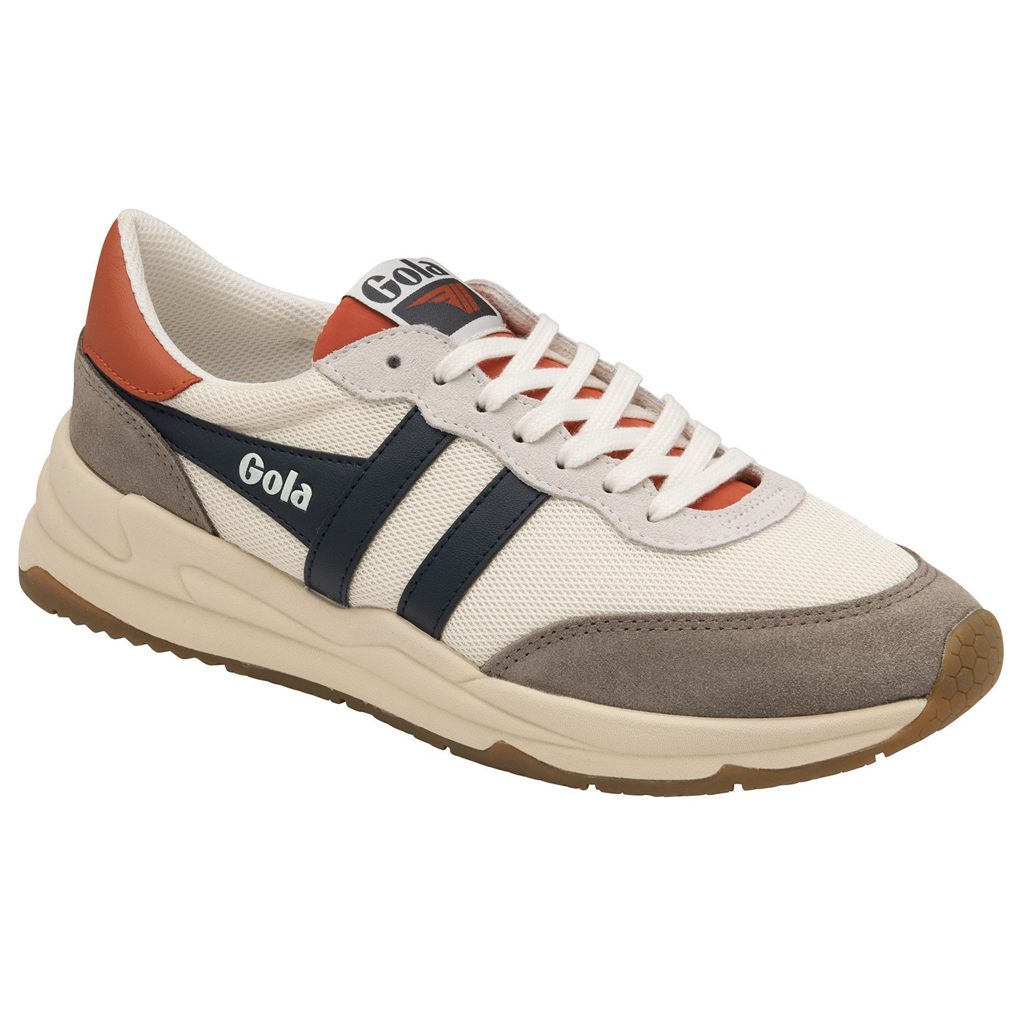 Gola Classics Jupiter Sneakers Blancos Azul Marino Mexico | PUA-175280