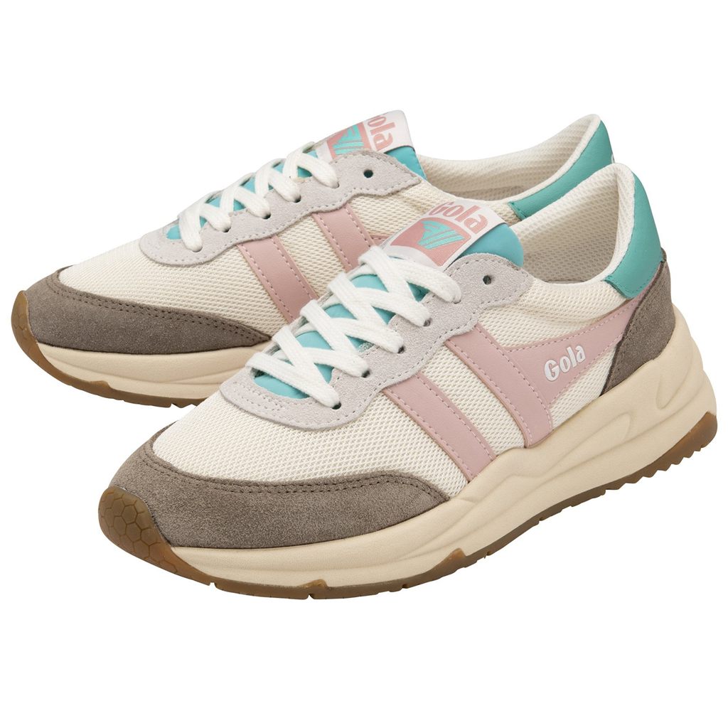Gola Classics Jupiter Sneakers Blancos Rosas Mexico | OJH-098453