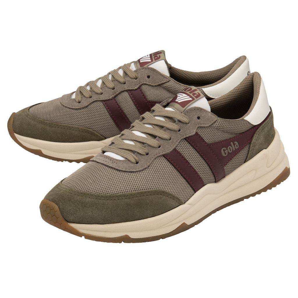 Gola Classics Jupiter Sneakers Kaki Vino Mexico | IER-264951