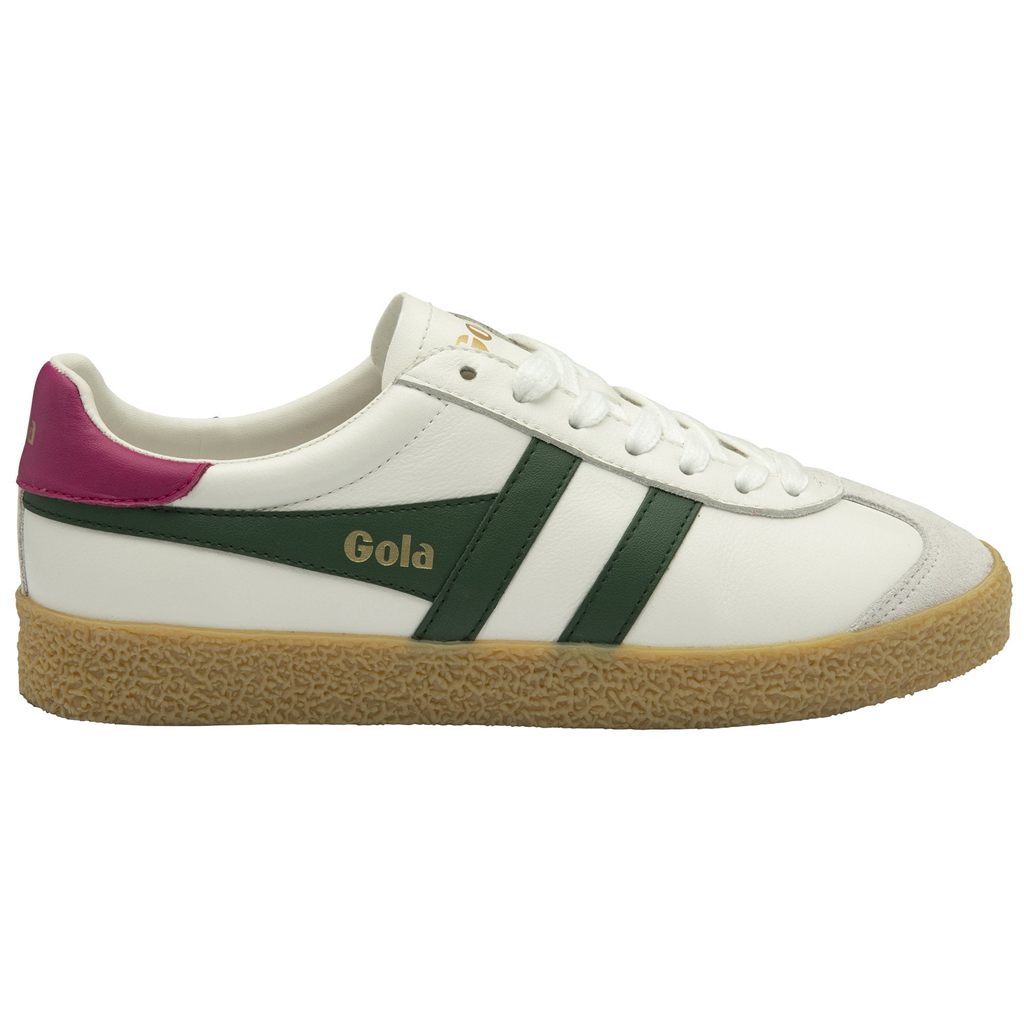 Gola Classics Medallist Leather Sneakers Blancos Fucsia Mexico | SFV-035249