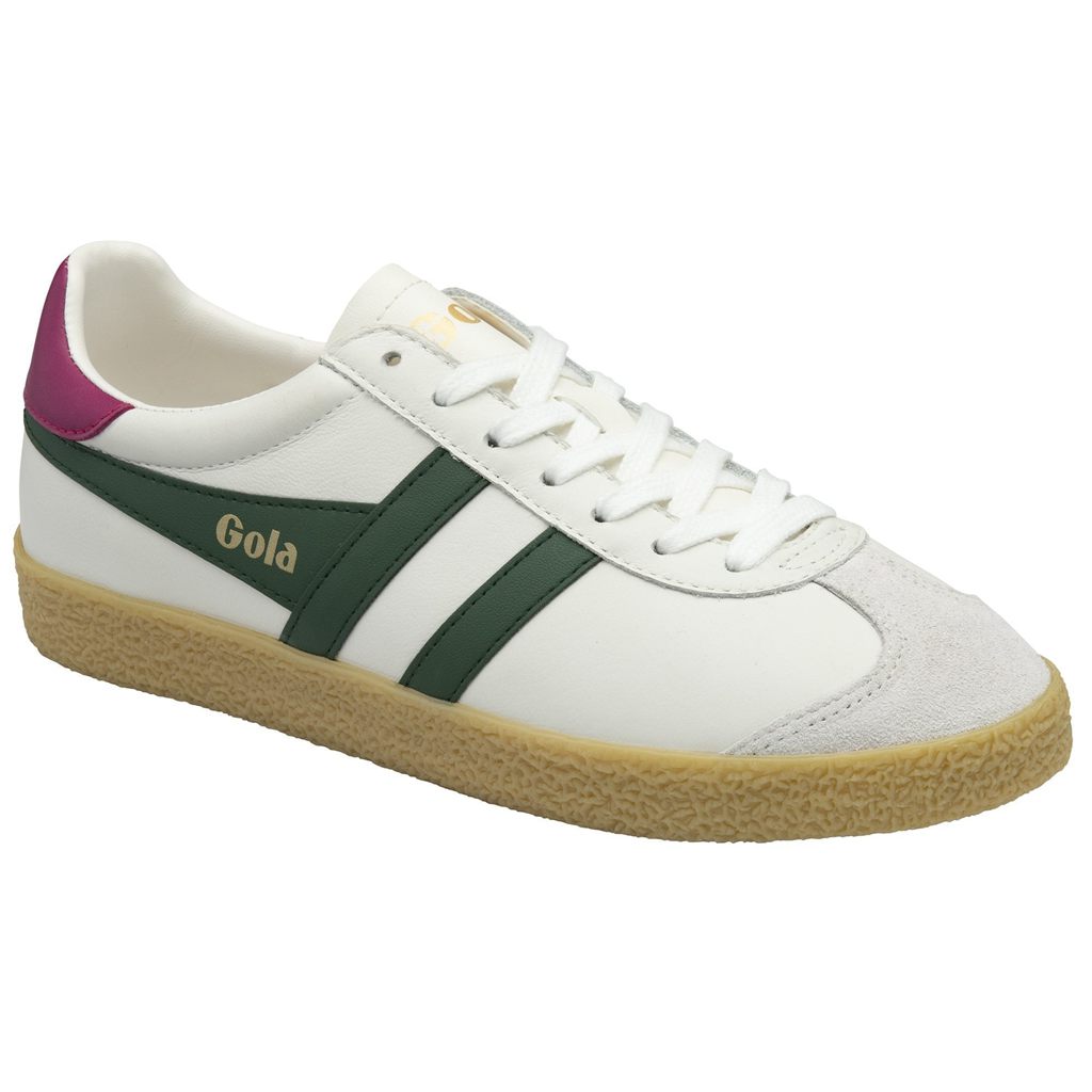 Gola Classics Medallist Leather Sneakers Blancos Fucsia Mexico | SFV-035249
