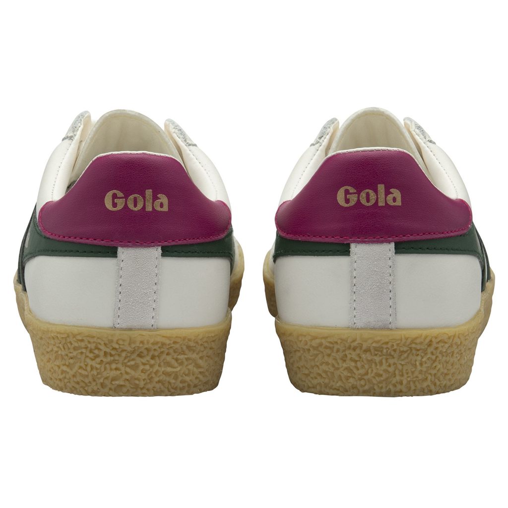 Gola Classics Medallist Leather Sneakers Blancos Fucsia Mexico | SFV-035249