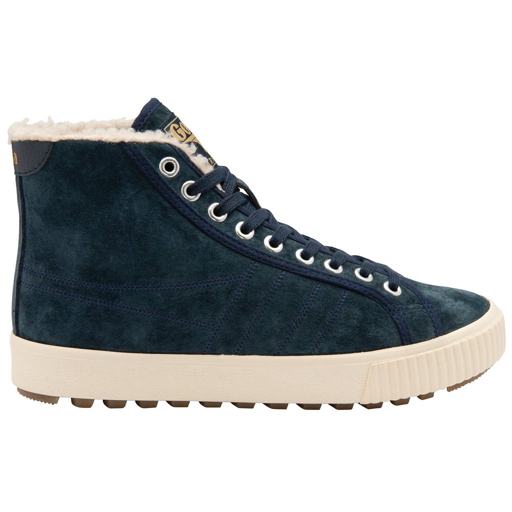 Gola Classics Nordic High Plimsolls Shoes Azul Marino Mexico | XLY-925786
