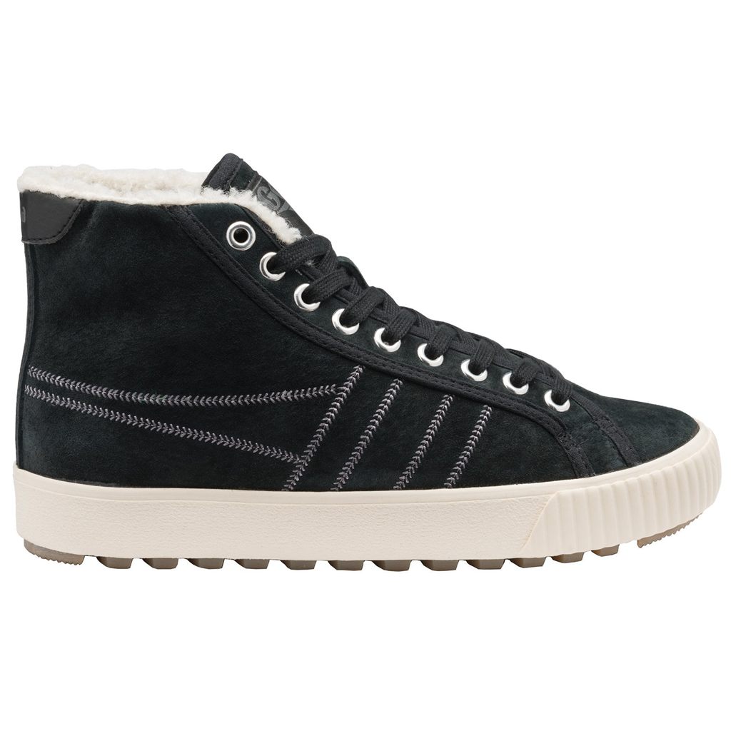Gola Classics Nordic High Plimsolls Shoes Negros Mexico | ELY-867342