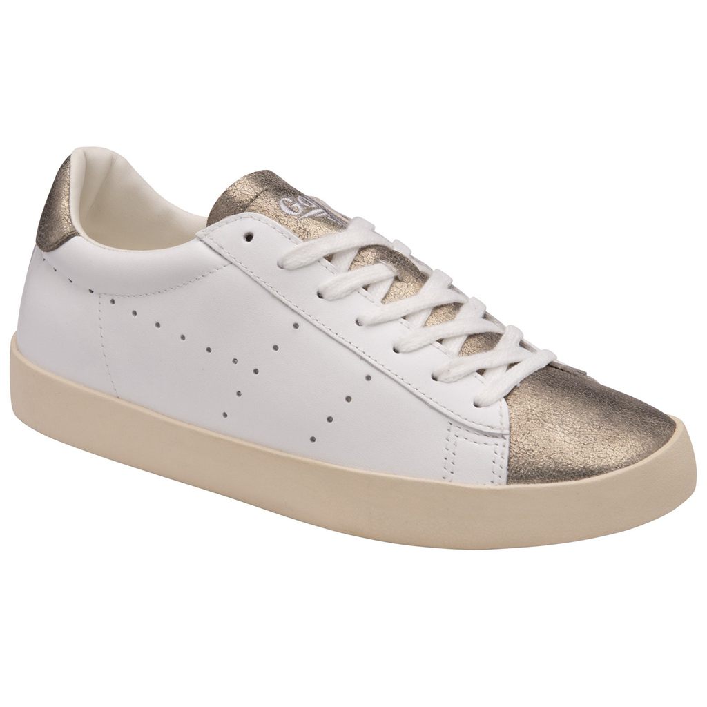 Gola Classics Nova Metallic Sneakers Blancos Dorados Mexico | HFQ-819356