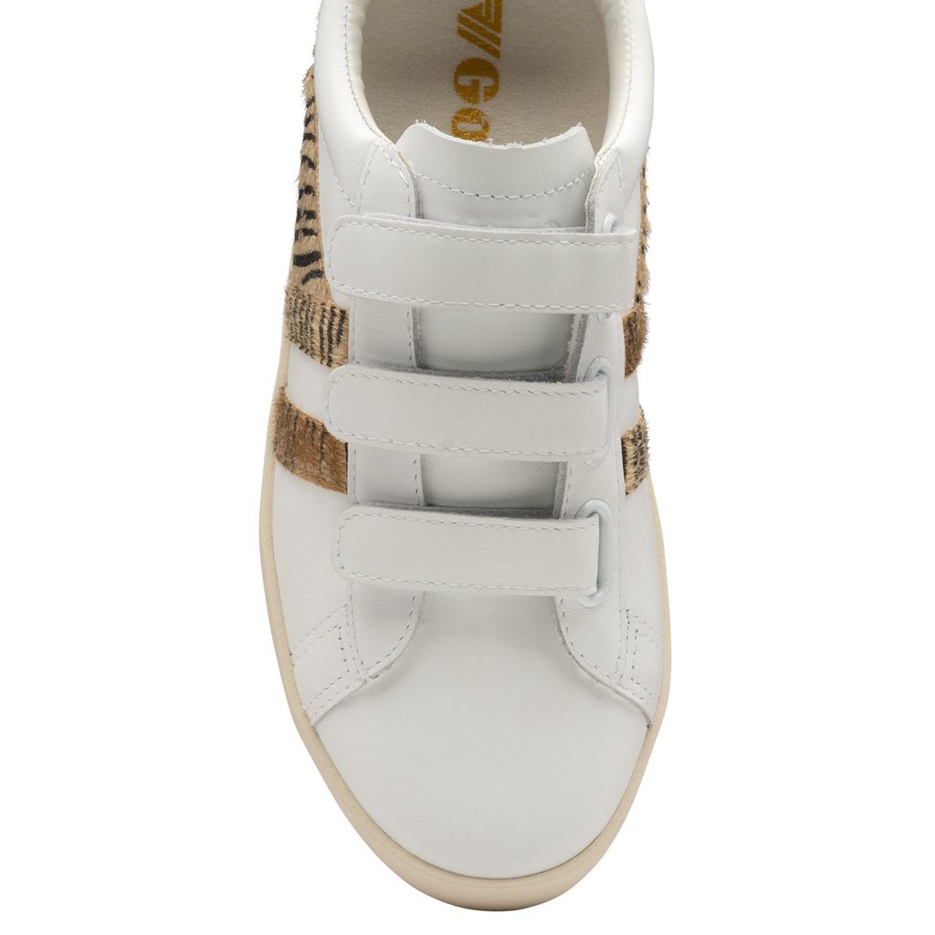 Gola Classics Nova Strap Safari Sneakers Blancos Coral Mexico | CYE-425697