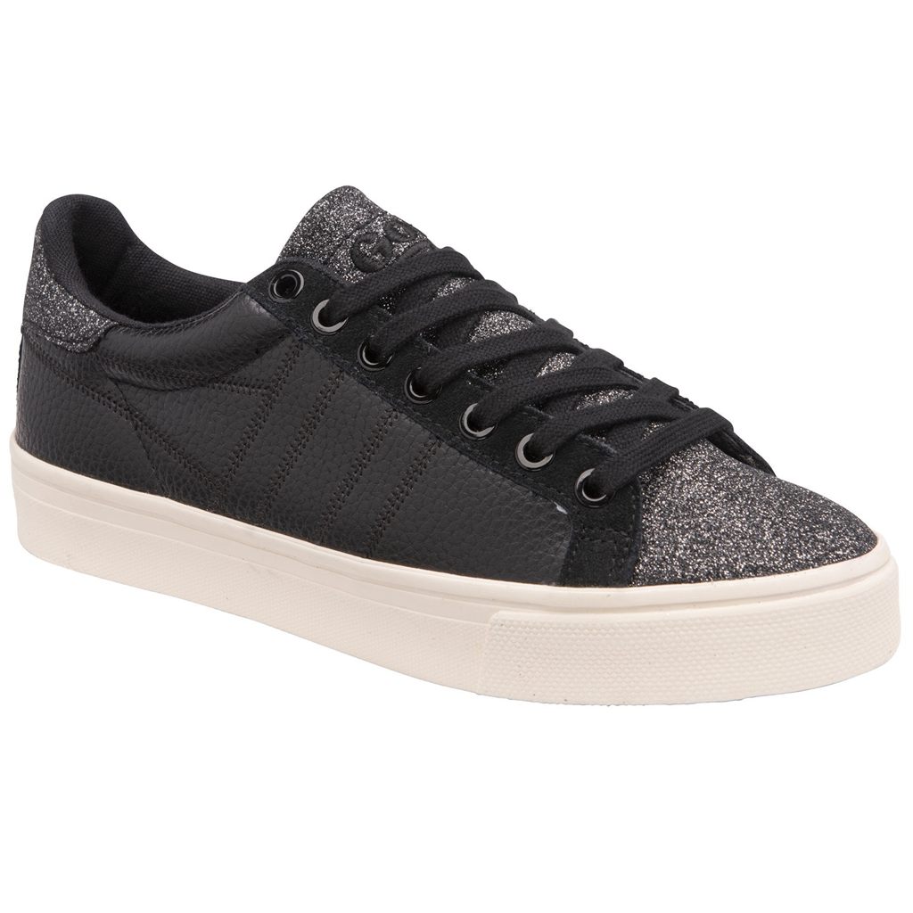Gola Classics Orchid II Glitter Sneakers Negros Mexico | JZT-653704