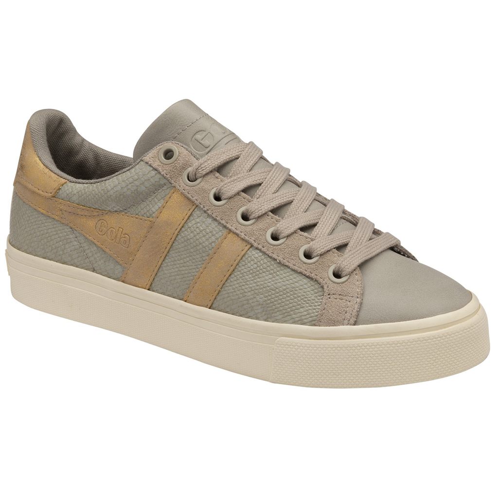 Gola Classics Orchid II Lizard Sneakers Grises Dorados Mexico | OLC-189275