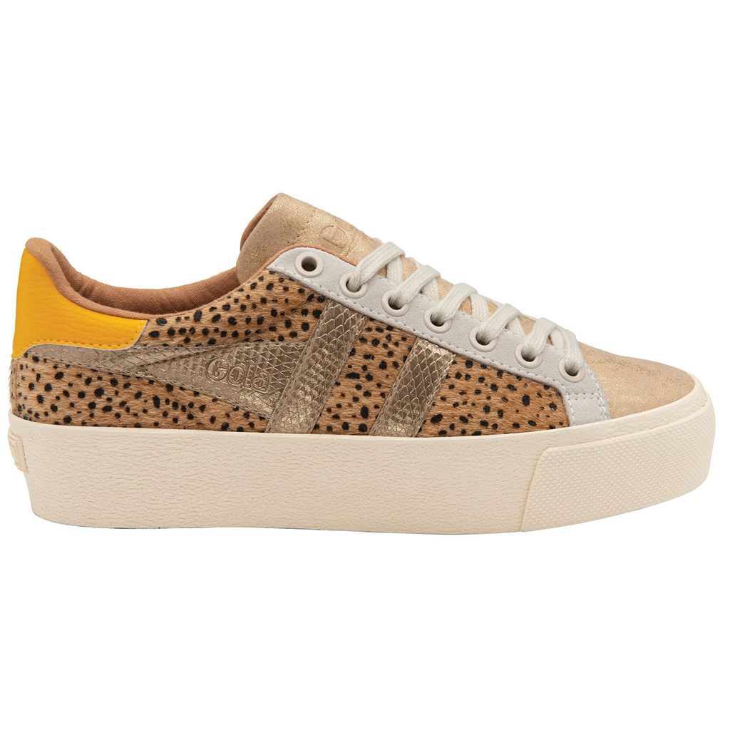 Gola Classics Orchid Platform Tropic Sneakers Dorados Mexico | ZEA-925740