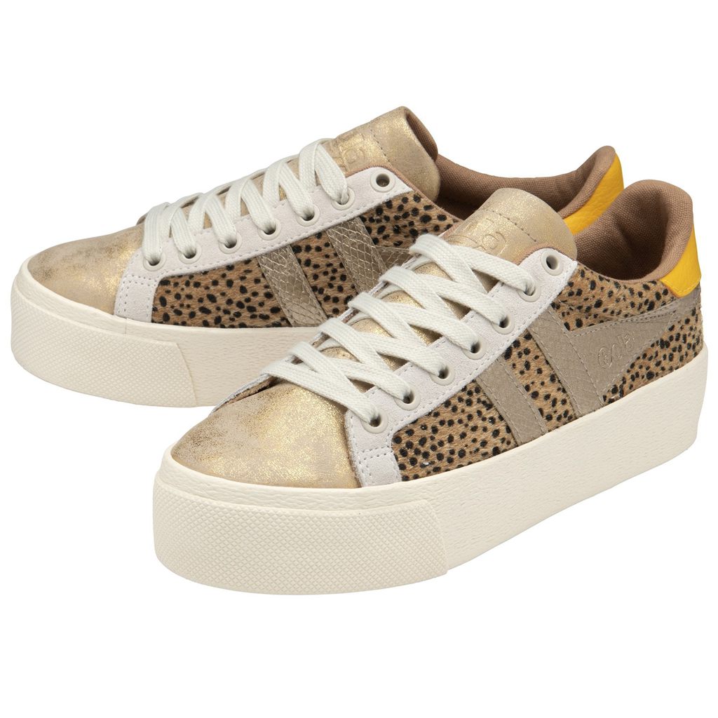 Gola Classics Orchid Platform Tropic Sneakers Dorados Mexico | ZEA-925740