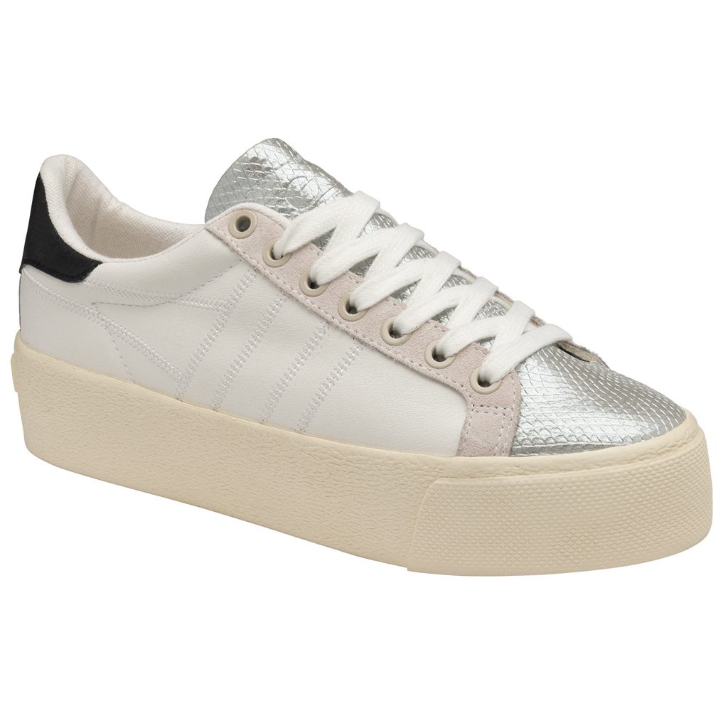 Gola Classics Orchid Platform Viper Sneakers Blancos Plateados Mexico | KQV-508621