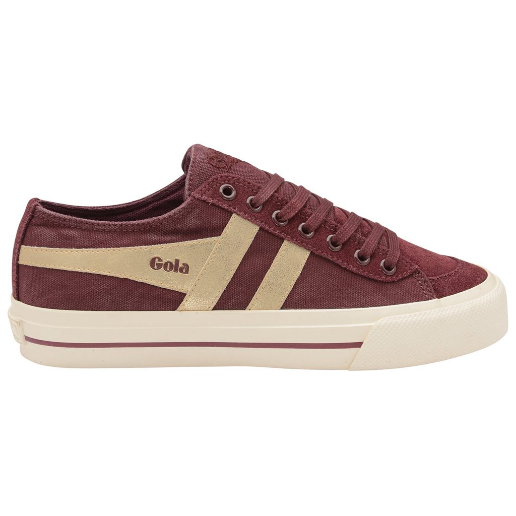 Gola Classics Quota II Mirror Plimsoll Sneakers Dorados Mexico | DGL-142953