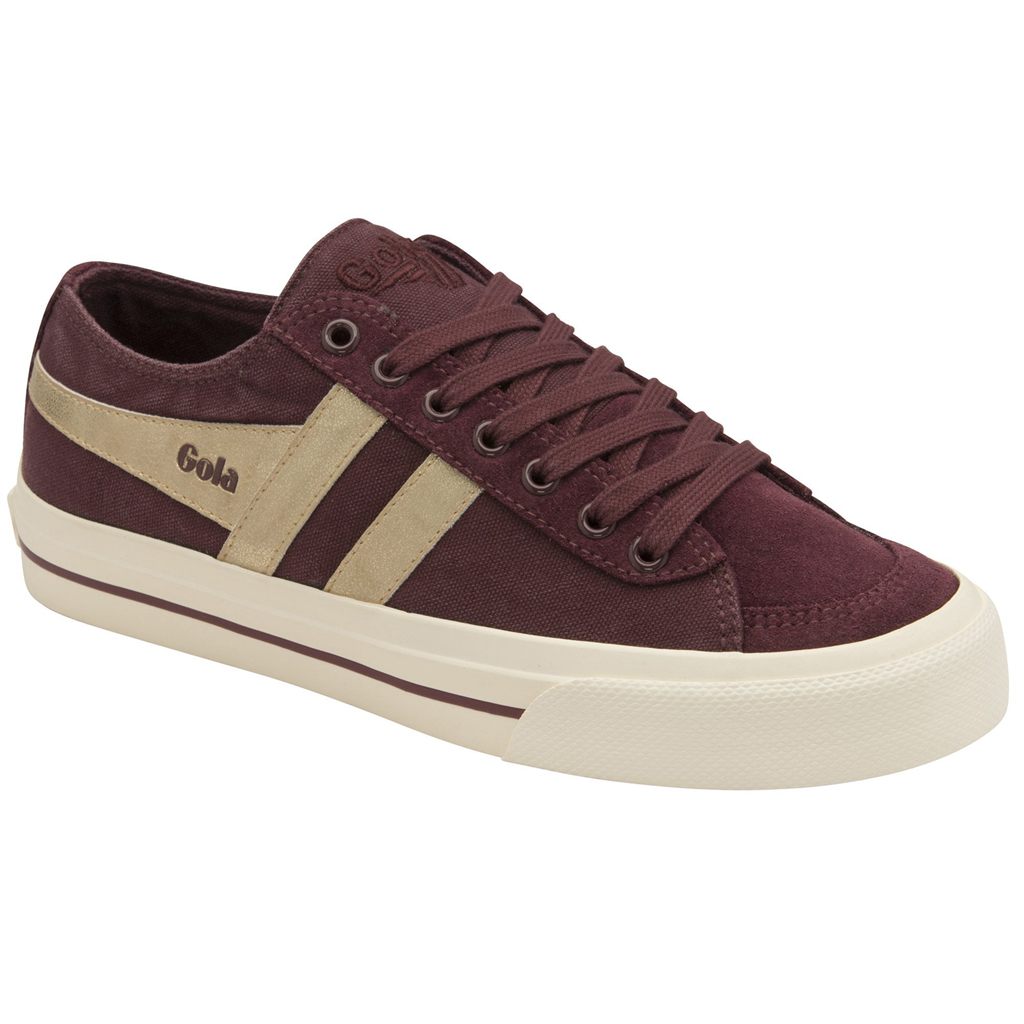 Gola Classics Quota II Mirror Plimsoll Sneakers Dorados Mexico | DGL-142953