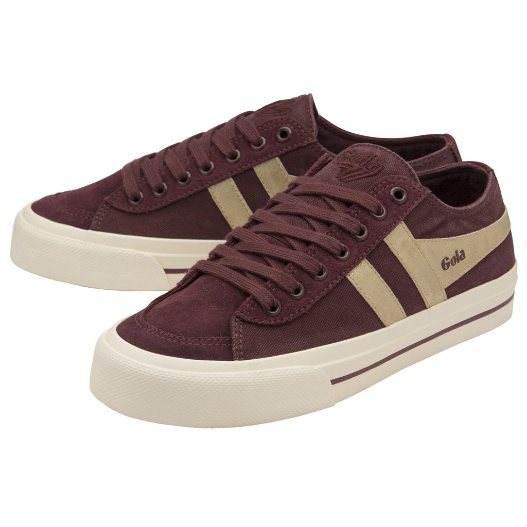 Gola Classics Quota II Mirror Plimsoll Sneakers Dorados Mexico | DGL-142953