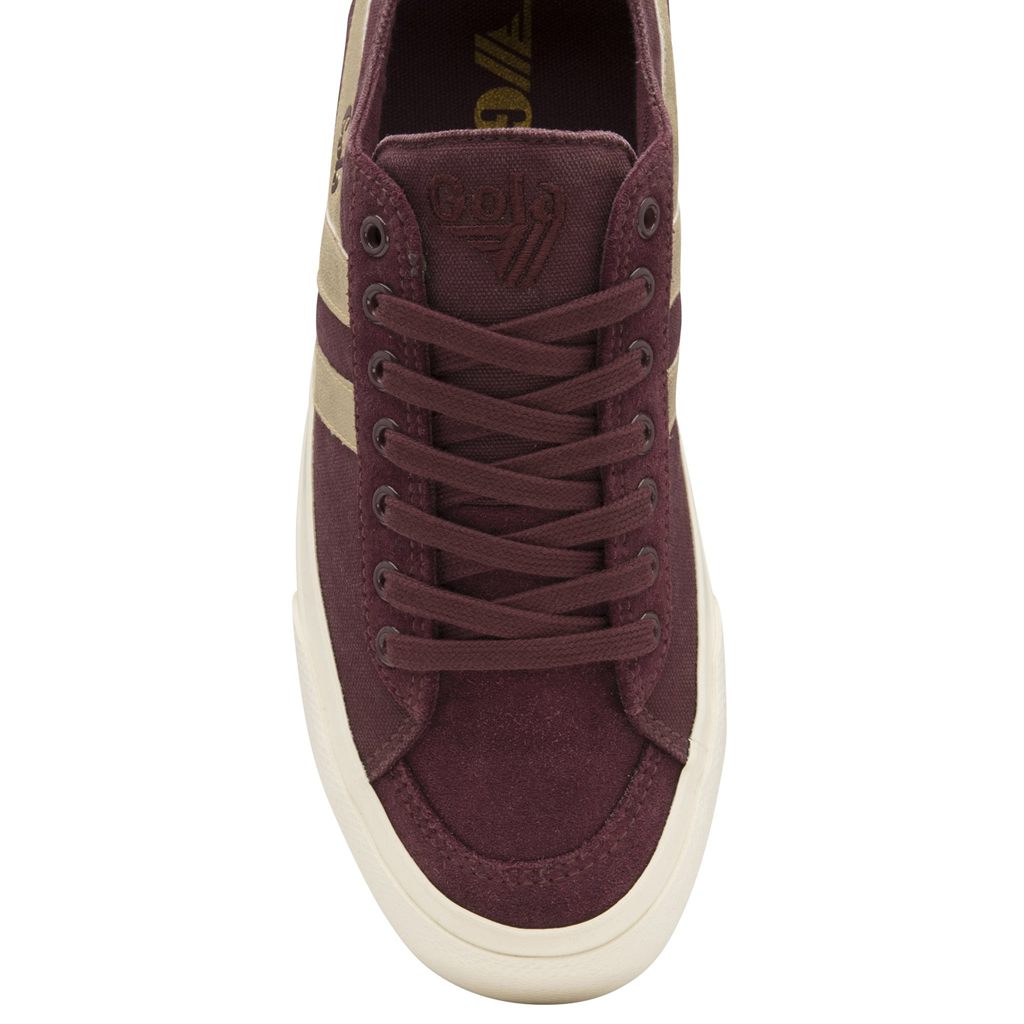 Gola Classics Quota II Mirror Plimsoll Sneakers Dorados Mexico | DGL-142953