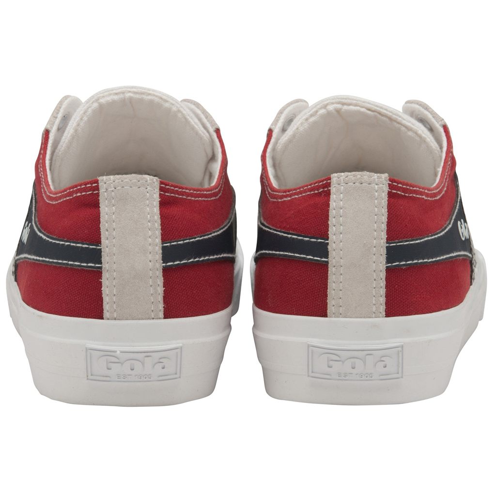 Gola Classics Quota II RWB Plimsoll Sneakers Blancos Rojos Azul Marino Mexico | TKS-849635
