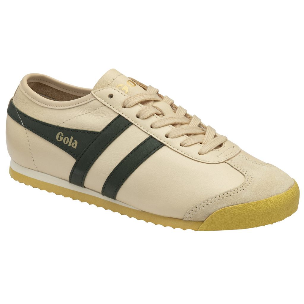 Gola Classics Race Leather Sneakers Kaki Oscuro Mexico | DSU-480396