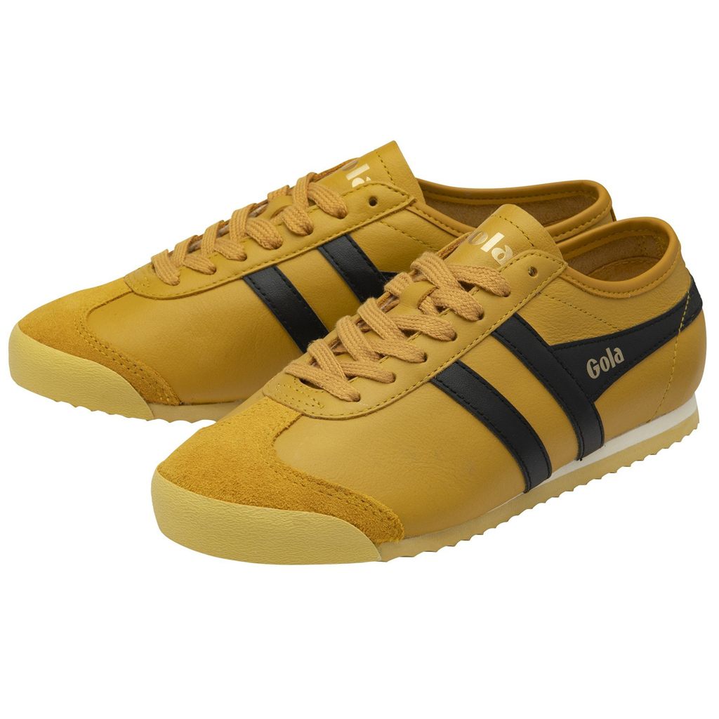 Gola Classics Race Leather Sneakers Negros Mexico | ZGO-014892