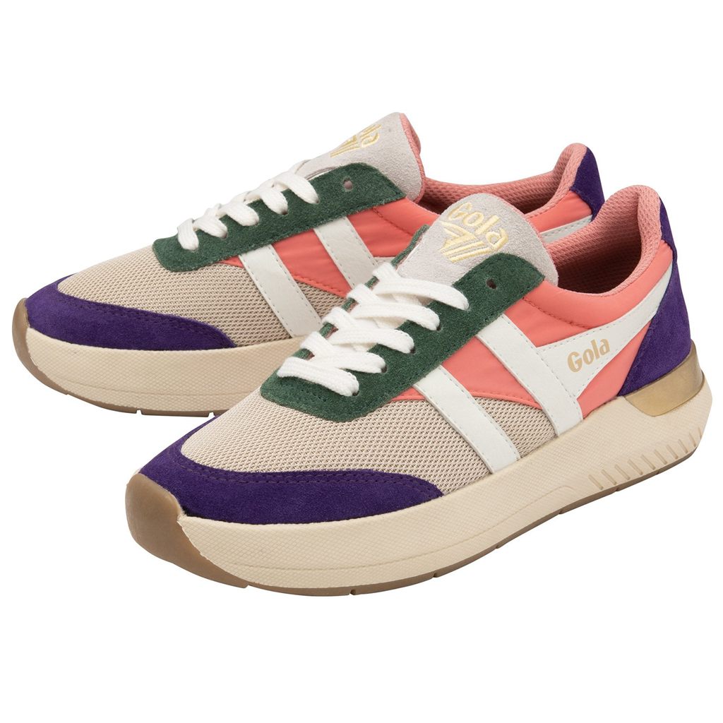 Gola Classics Raven Sneakers Coral Rosas Azul Rey Morados Mexico | AIG-305714
