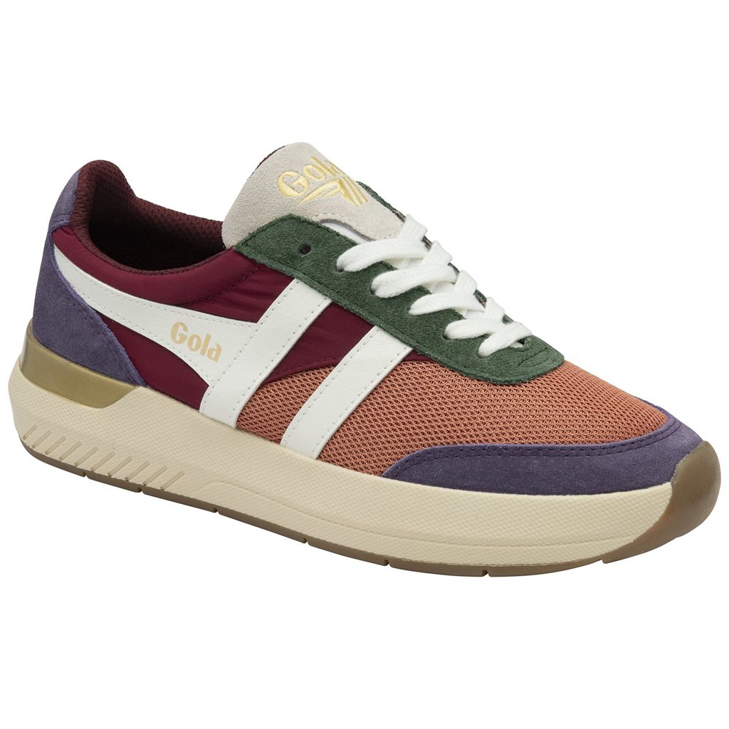 Gola Classics Raven Sneakers Terracotta Cerise Plum Mexico | YEO-564082