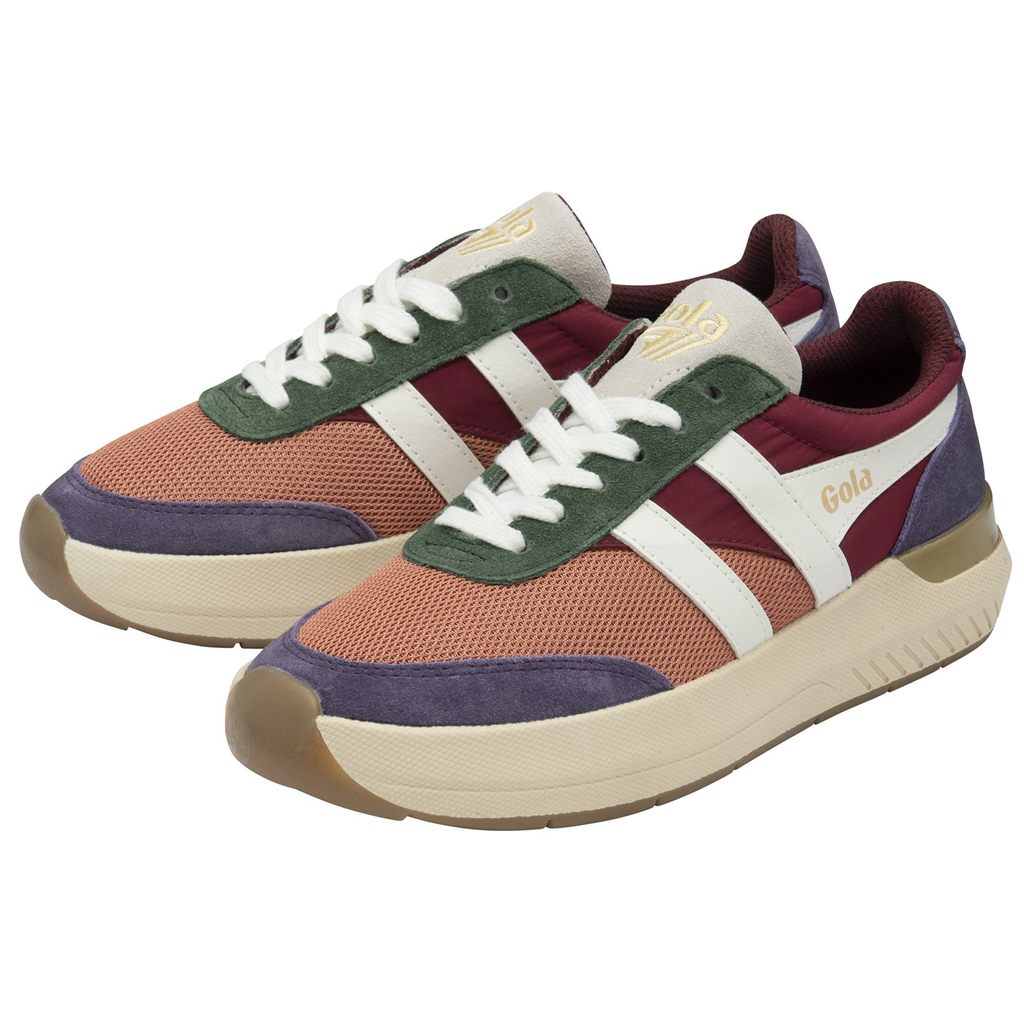 Gola Classics Raven Sneakers Terracotta Cerise Plum Mexico | YEO-564082