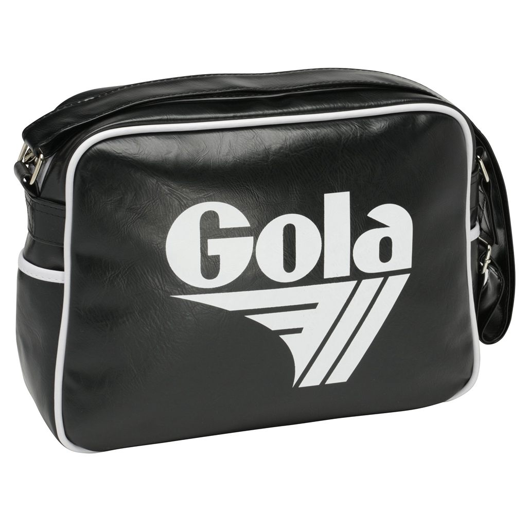 Gola Classics Redford Messenger Bag Negros Blancos Mexico | BIF-756208