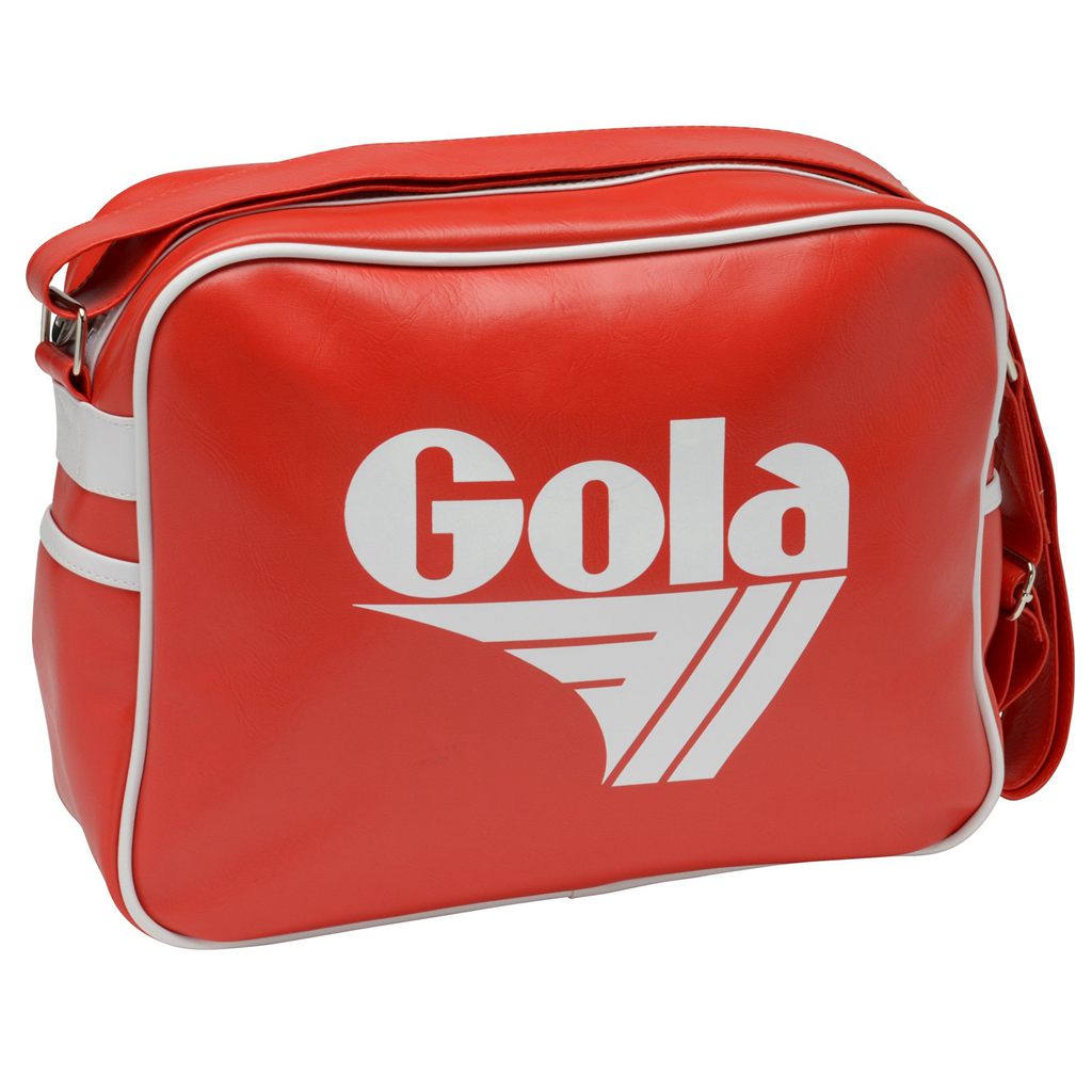 Gola Classics Redford Messenger Bag Rojos Blancos Mexico | RIH-791234