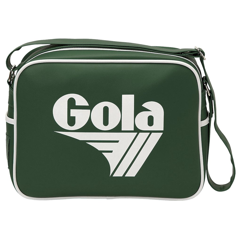 Gola Classics Redford Messenger Bag Verdes Blancos Mexico | PQC-628091