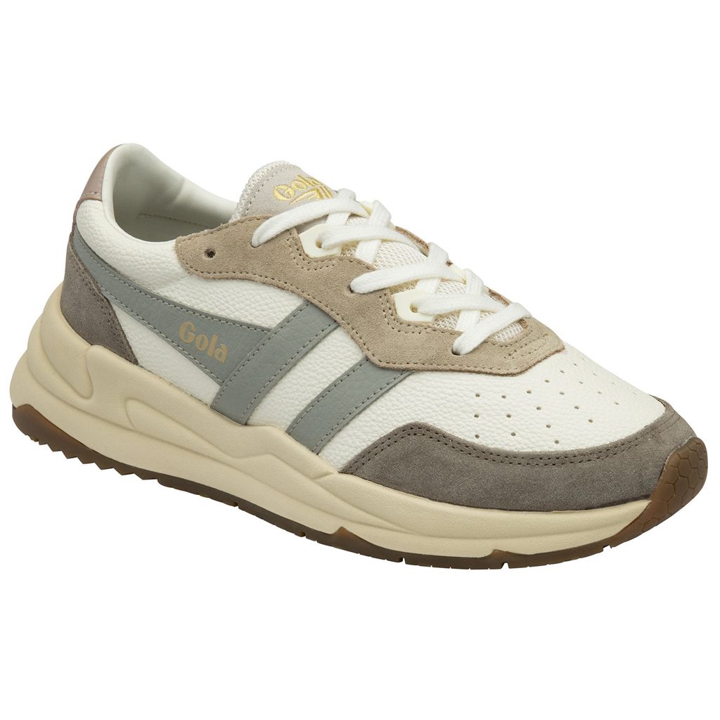 Gola Classics Saturn Quadrant Sneakers Blancos Grises Claro Mexico | JSU-408729