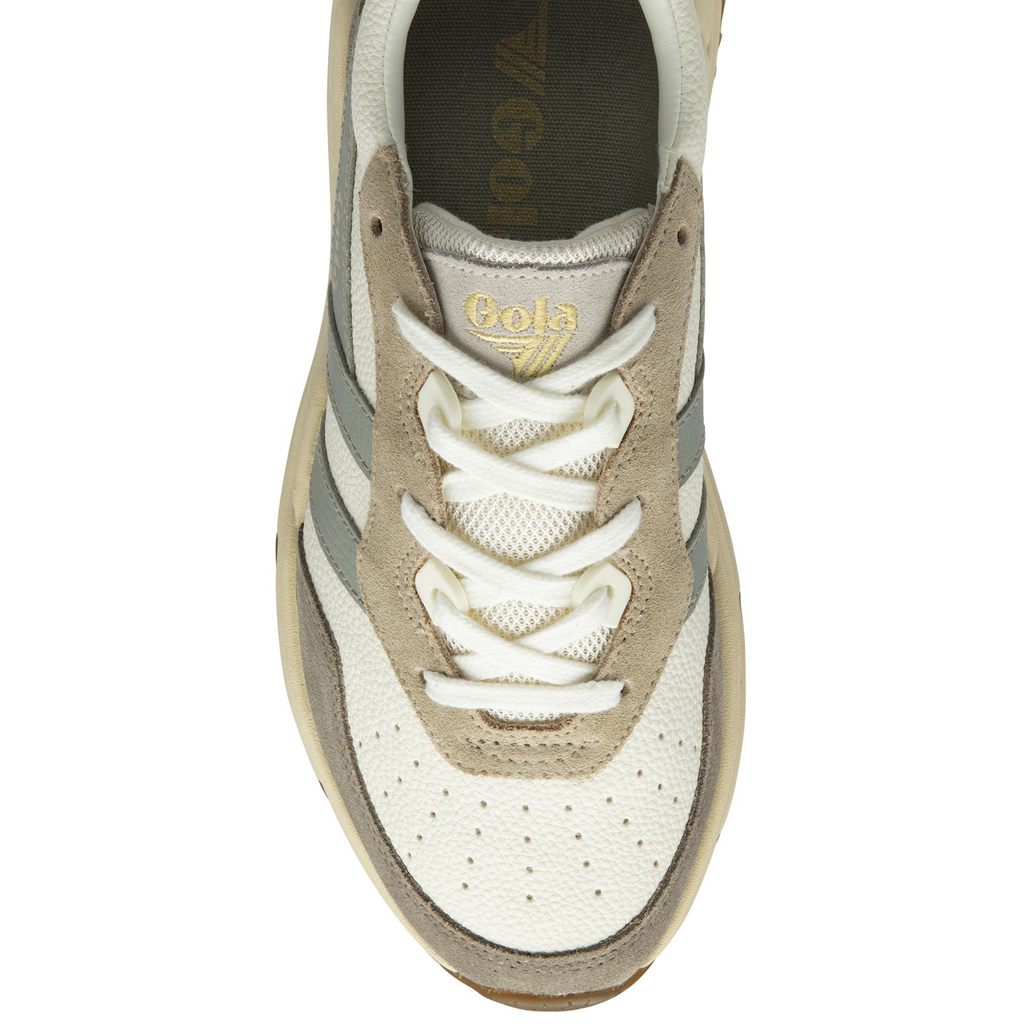 Gola Classics Saturn Quadrant Sneakers Blancos Grises Claro Mexico | JSU-408729