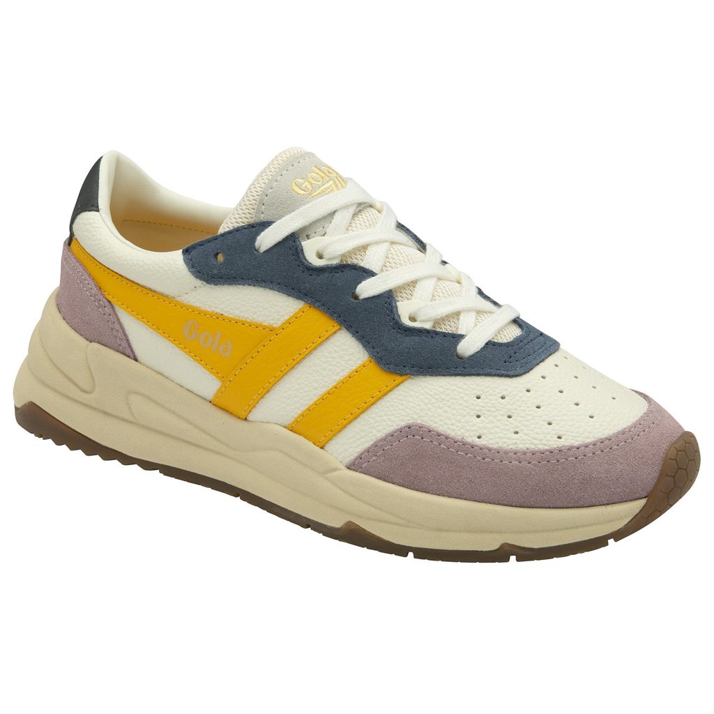 Gola Classics Saturn Quadrant Sneakers Blancos Rosas Mexico | FHT-792041