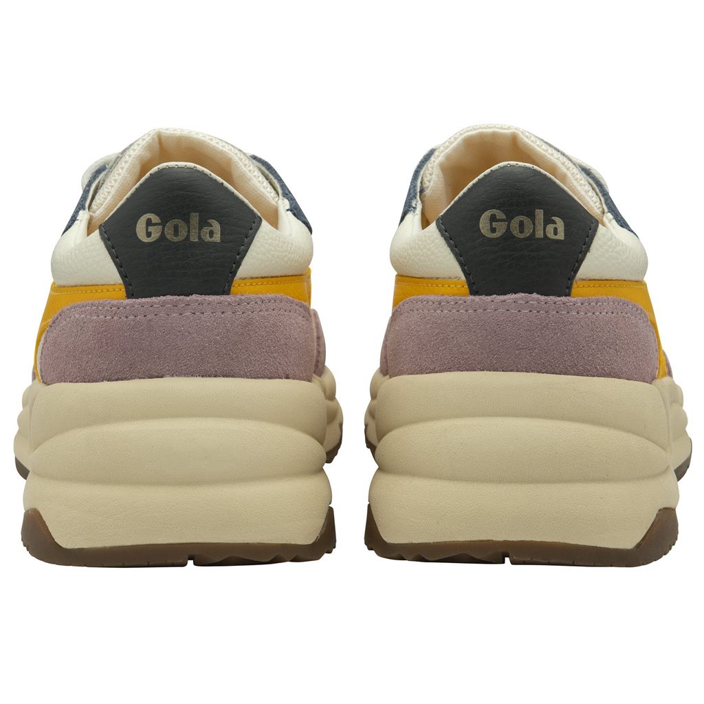 Gola Classics Saturn Quadrant Sneakers Blancos Rosas Mexico | FHT-792041