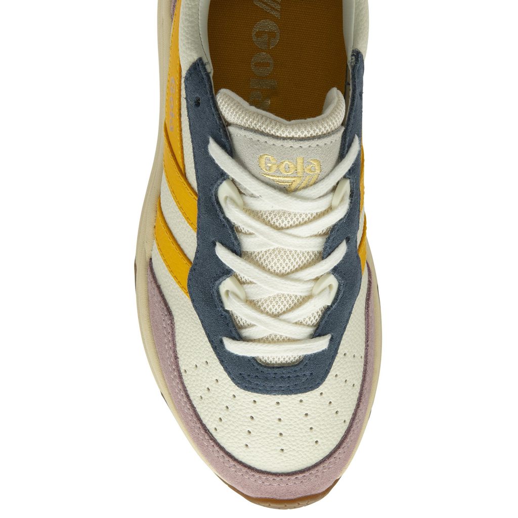 Gola Classics Saturn Quadrant Sneakers Blancos Rosas Mexico | FHT-792041