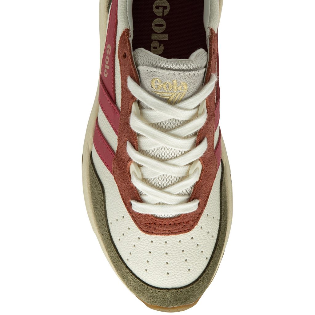 Gola Classics Saturn Quadrant Sneakers Blancos Kaki Mexico | IKA-158960