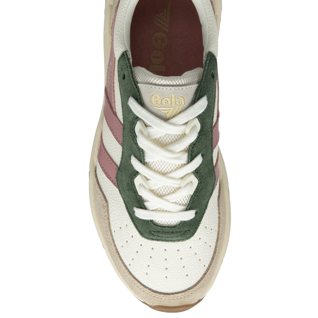 Gola Classics Saturn Quadrant Sneakers Blancos Coral Rosas Mexico | AVY-481650