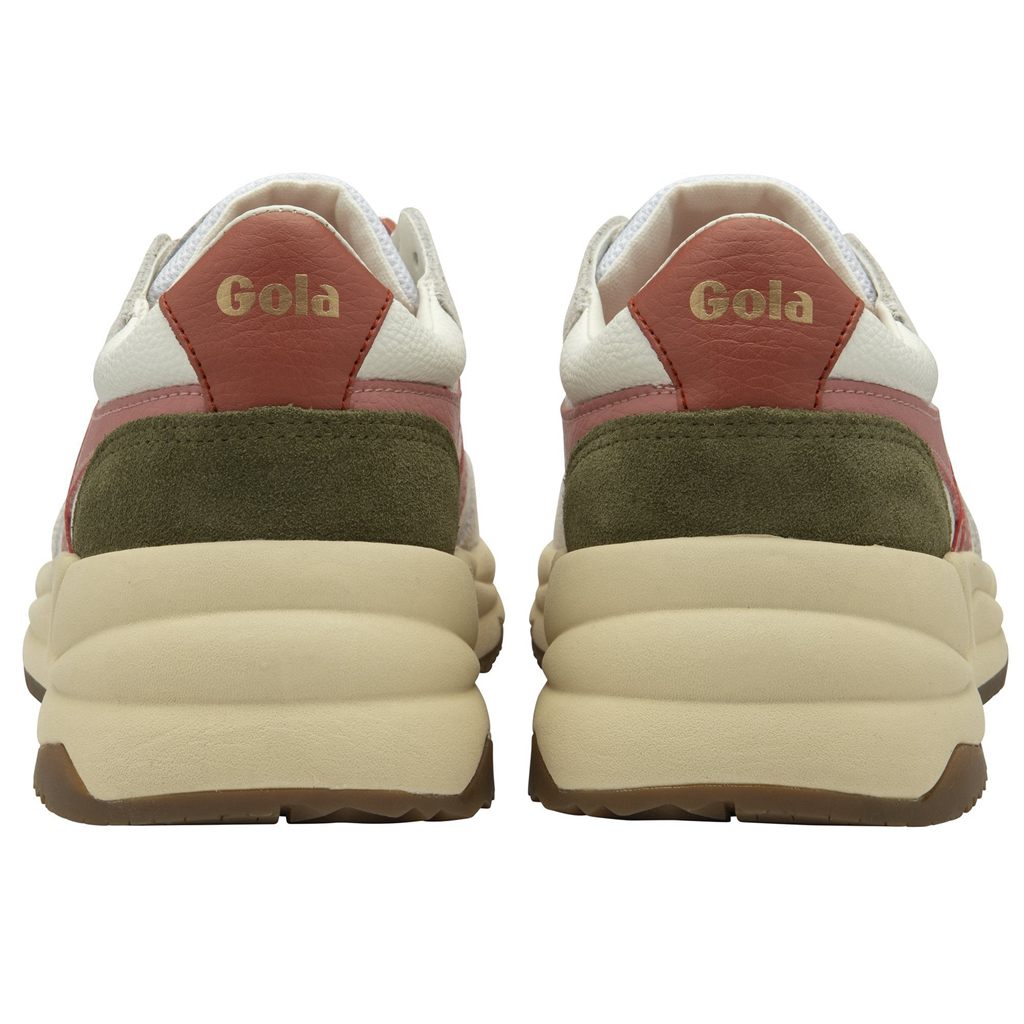 Gola Classics Saturn Sneakers Blancos Coral Rosas Kaki Mexico | RIZ-241605