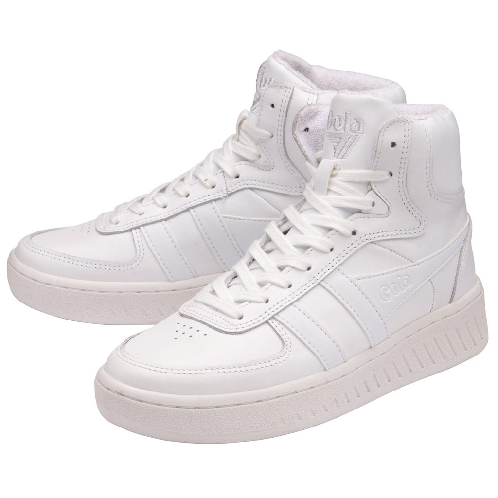 Gola Classics Slam High Sneakers Blancos Blancos Mexico | CJW-785610