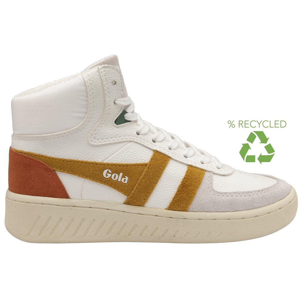 Gola Classics Slam Trident Sneakers Blancos Naranjas Mexico | FXJ-859417