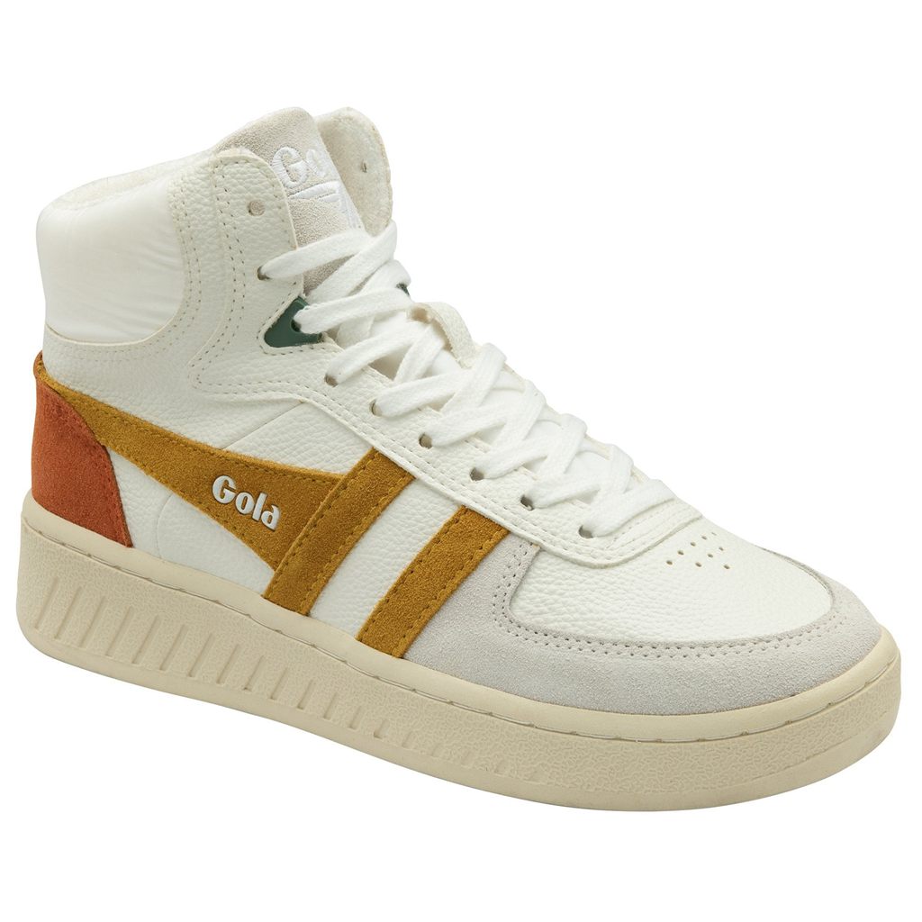 Gola Classics Slam Trident Sneakers Blancos Naranjas Mexico | FXJ-859417