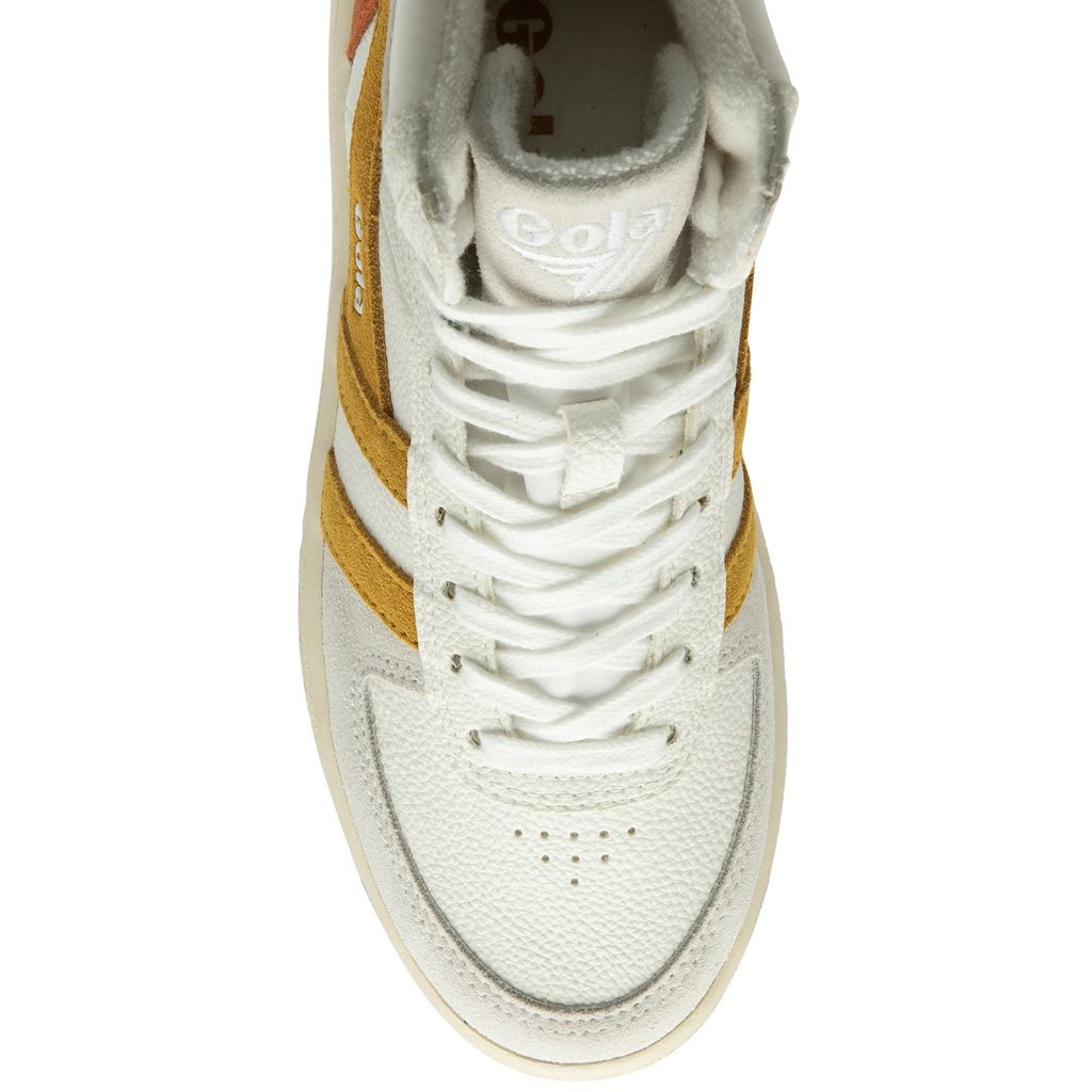 Gola Classics Slam Trident Sneakers Blancos Naranjas Mexico | FXJ-859417