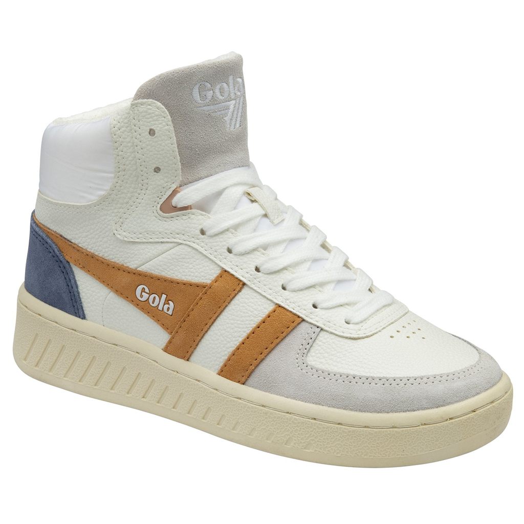 Gola Classics Slam Trident Sneakers Blancos Mexico | RQD-897420