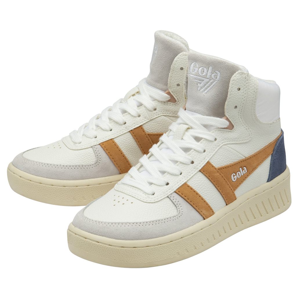 Gola Classics Slam Trident Sneakers Blancos Mexico | RQD-897420